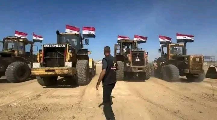 مصر تنطلق بقوة نحو غزة والجرافات تعبر رفح وتعيد الامل