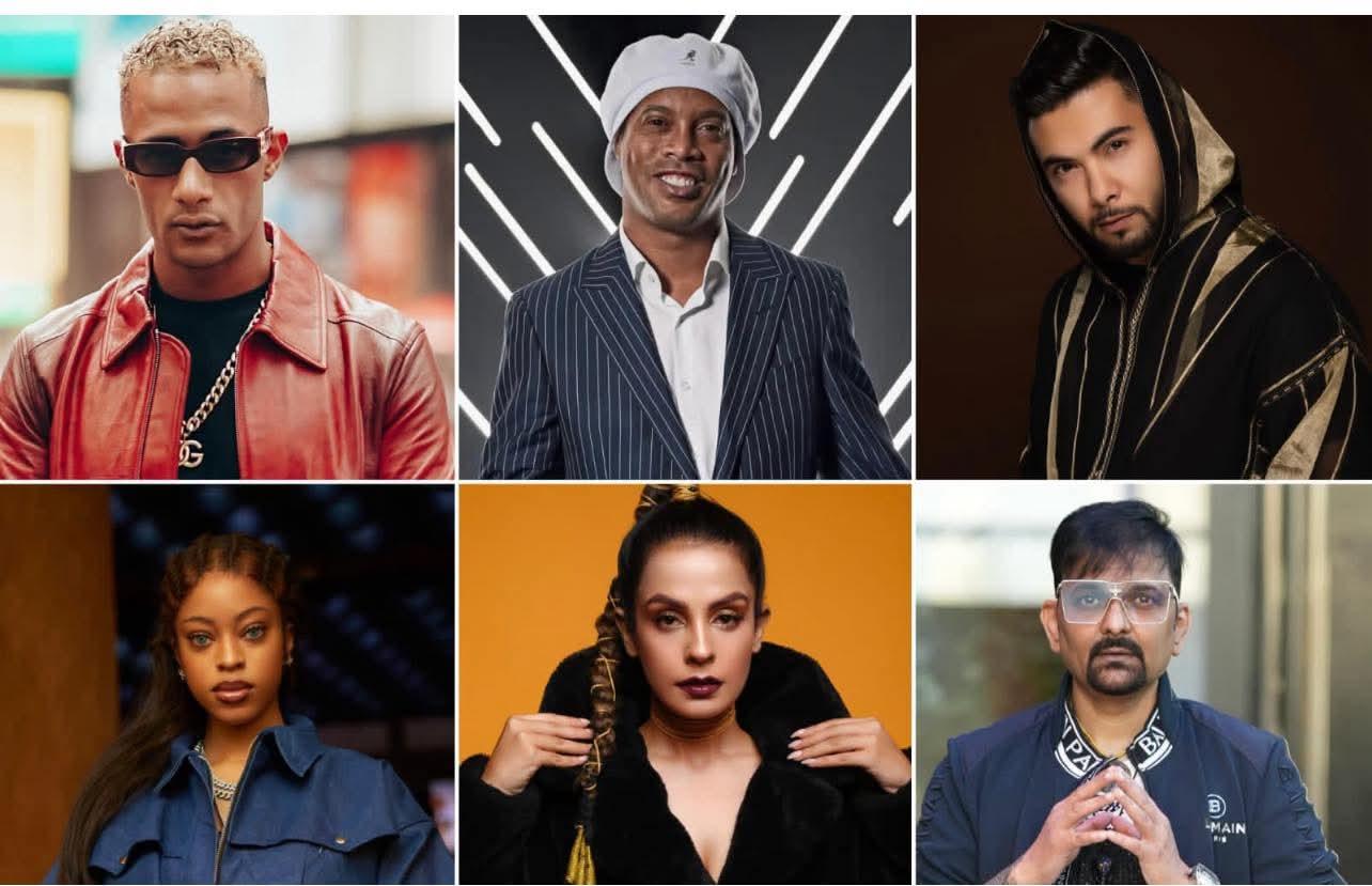 رونالدينيو ومحمد رمضان ومنعم السليماني يجتمعون في كليب عالمي بتوقيع مخرج بوليوود غورانغ دوشي